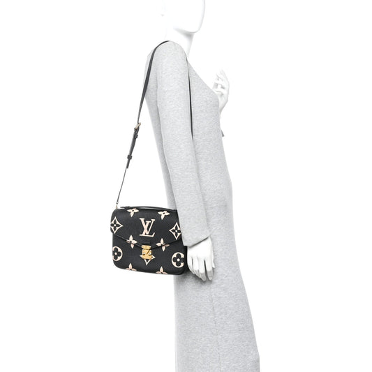 Empreinte Monogram Giant Pochette Metis Black Beige