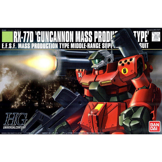 ใ๐ต๐๐๐๐๐๐๐๐๐ OCT-2026ใ HG-UC RX-77D GUNCANNON MASS PRODUCTION TYPE