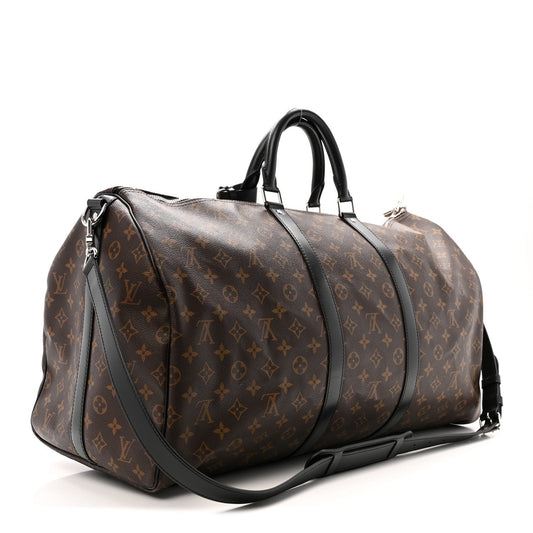 Monogram Macassar Keepall Bandouliere 55