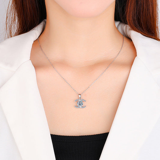 Chanel Colored Moissanite Necklace