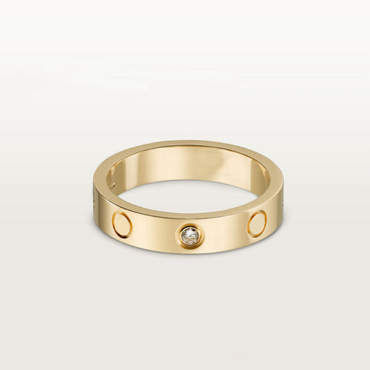 Cartier Love Ring Small Model, 3 Diamonds
