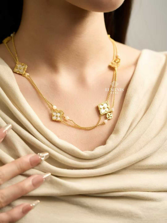 Lux Buccellati Gold Necklace