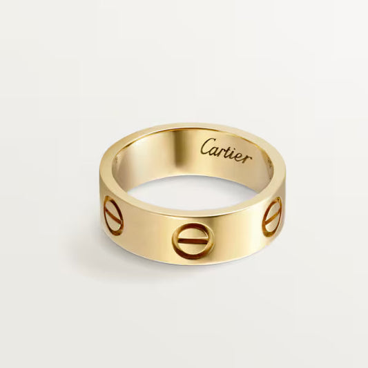 Cartier Love Ring Classic Model(width 5mm)