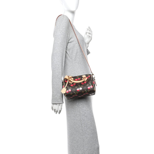 LV X TM Monogram Cerises Speedy Bandouliere 20