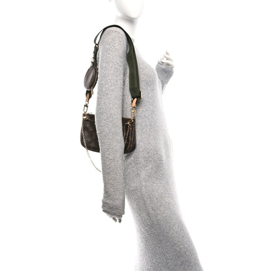 Monogram Multi Pochette Accessories Kaki