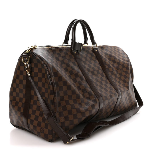Damier Ebene Keepall Bandouliere 55