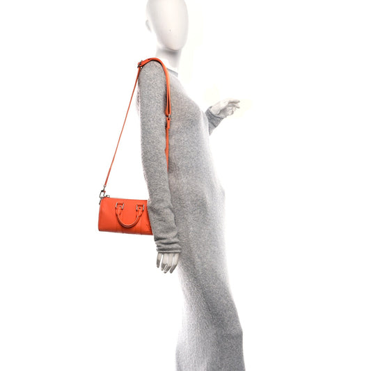 Grained Calfskin Aerogram Keepall XS Orange
