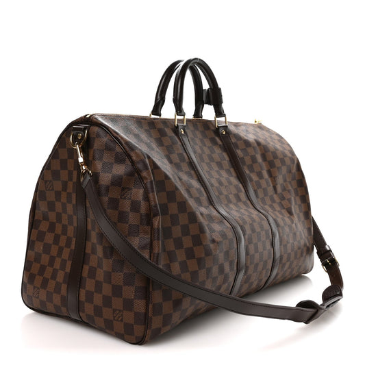 Damier Ebene Keepall Bandouliere 55