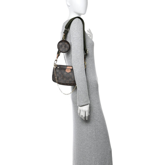 Monogram Multi Pochette Accessories Kaki