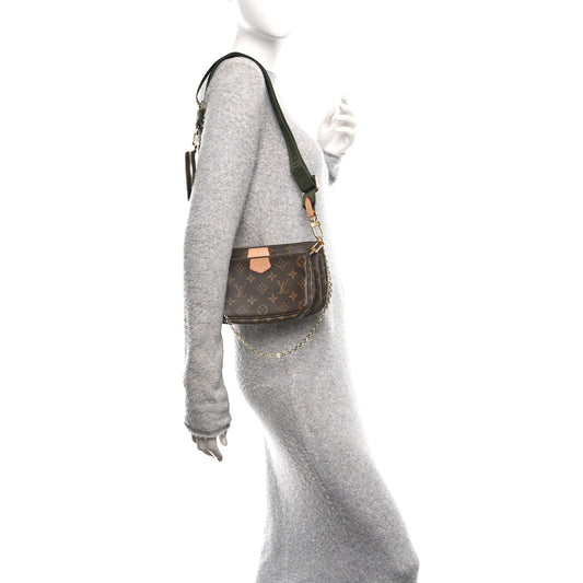 Monogram Multi Pochette Accessories Kaki