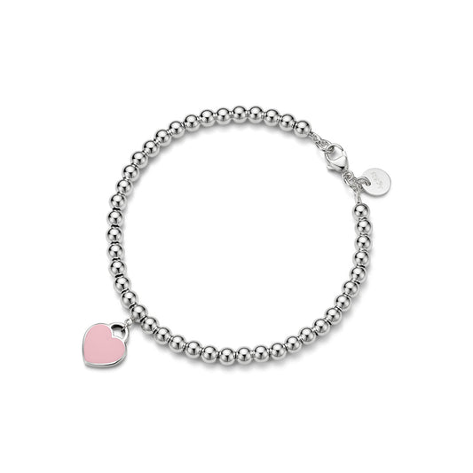 Tiffany Return to Tiffany Heart Tag Bead Bracelet