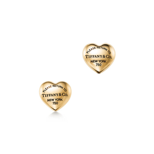 Tiffany Return to Tiffany Full Heart Earrings