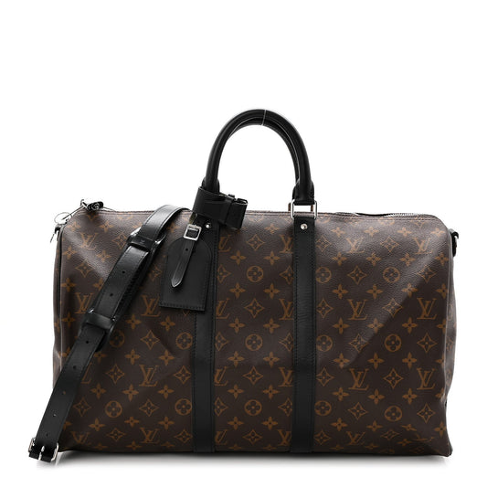 Monogram Macassar Keepall Bandouliere 45