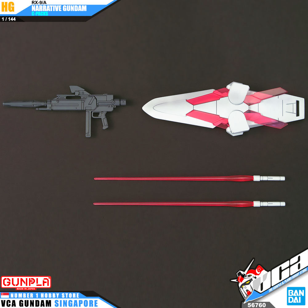ใ๐ต๐๐๐๐๐๐๐๐๐ OCT-2026ใ HG-UC NARRATIVE GUNDAM C-PACKS