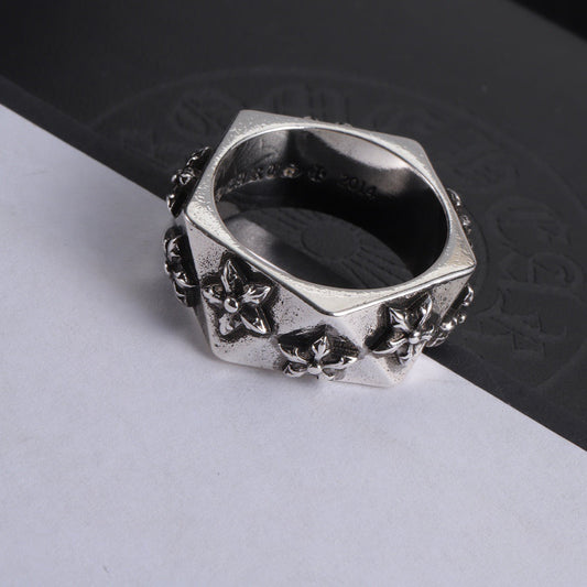 Chrome Hearts Flower Ring