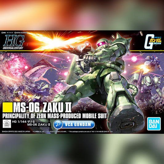 ใ๐ต๐๐๐๐๐๐๐๐๐ DELAYED JUN-2026ใ HG-UC MS-06 ZAKU II (2021)