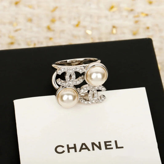 Chanel Pearl Ring