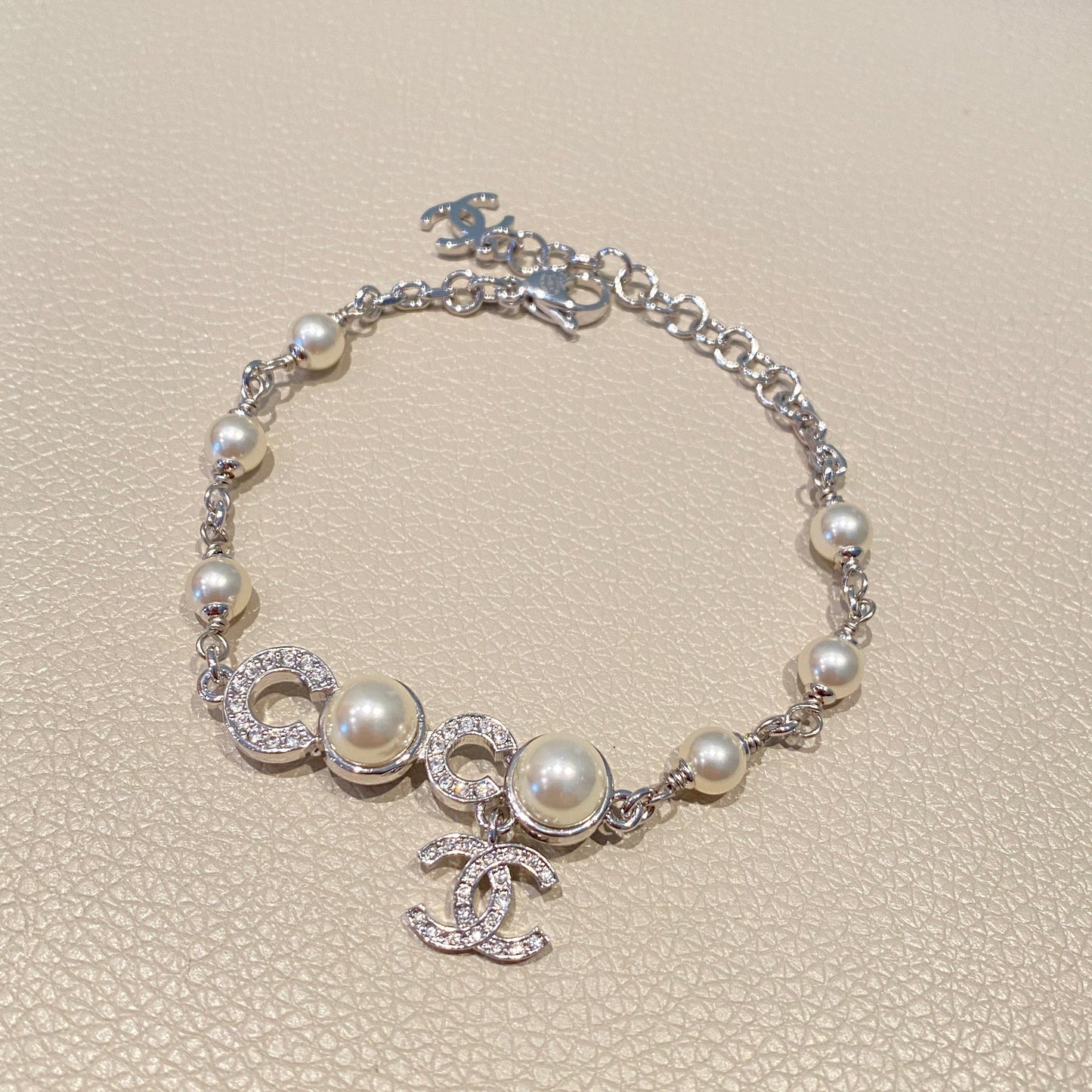 Chanel Double C Star Diamond Bracelet