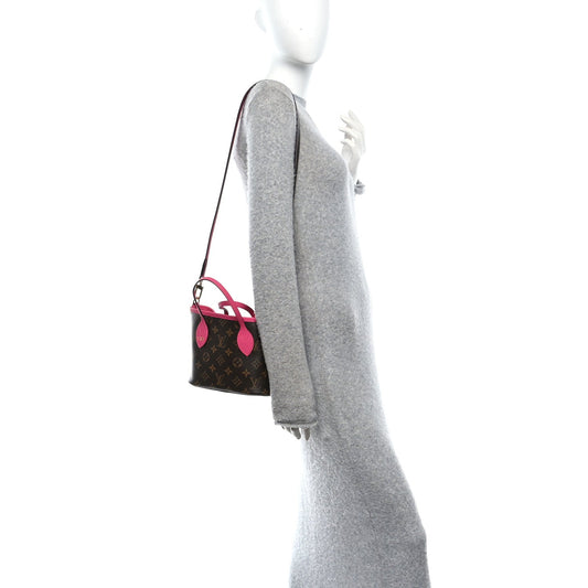 Monogram Neverfull Inside Out Bandouliere BB Rose Pondichery