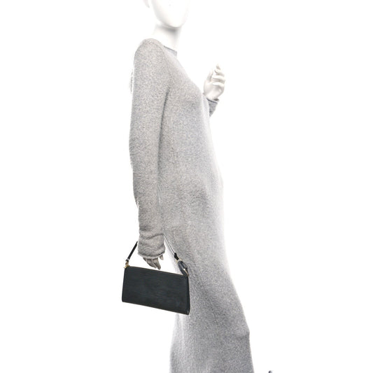 Epi Pochette Accessories 24 Black