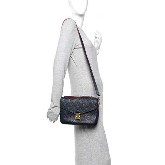 Empreinte Pochette Metis Marine Rouge