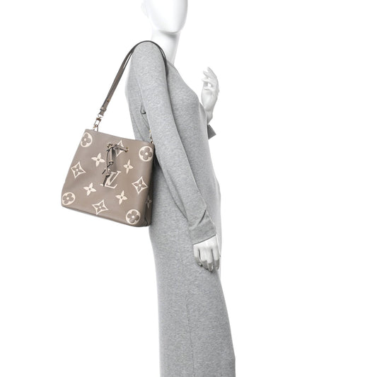 Empreinte Monogram Giant Neonoe MM Tourterelle Creme