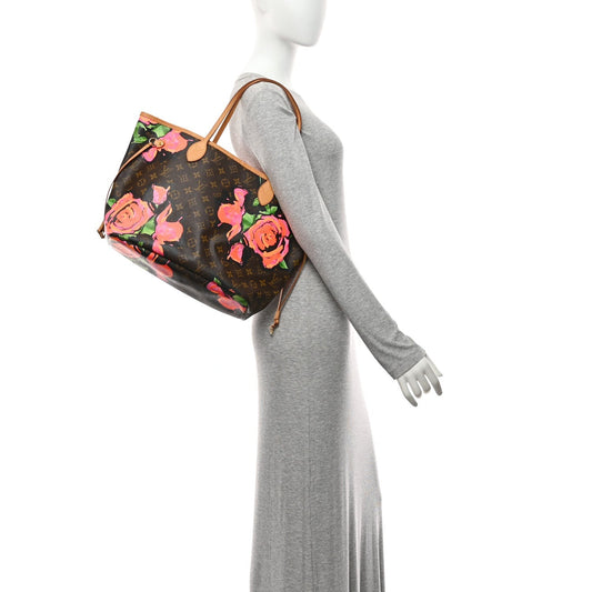 Monogram Roses Neverfull MM