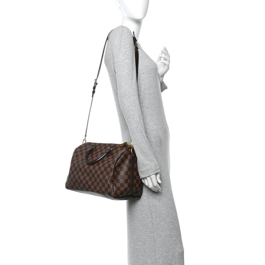 Damier Ebene Speedy Bandouliere 30