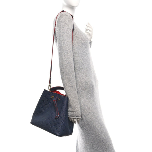 Empreinte Neonoe MM Marine Rouge