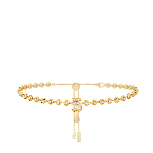 Chanel Eternal N鎺� Diamond Line Necklace