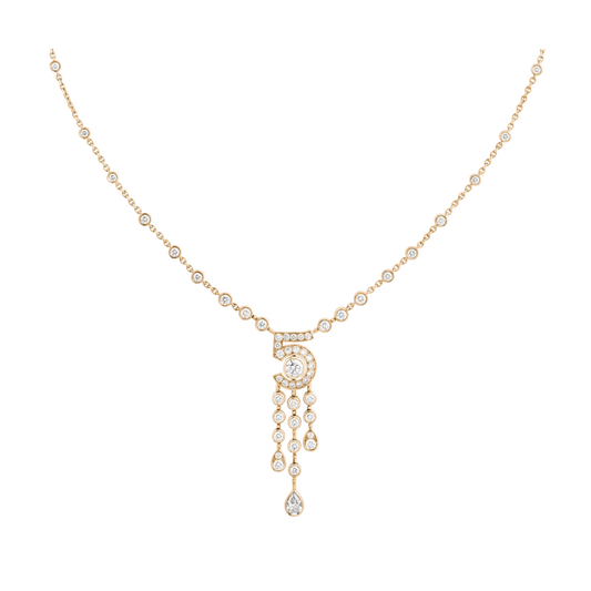 Lux Chanel Eternal N°5 Necklace Diamonds