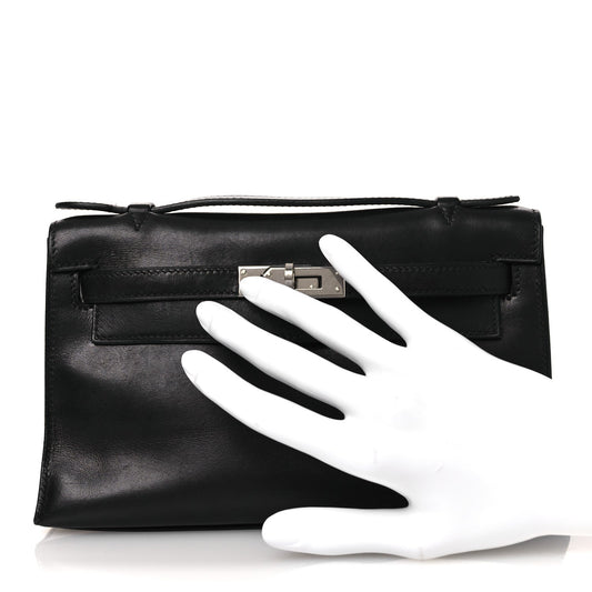 Swift Kelly Pochette Clutch Black