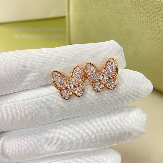 VCA Butterfly Dimond Necklace