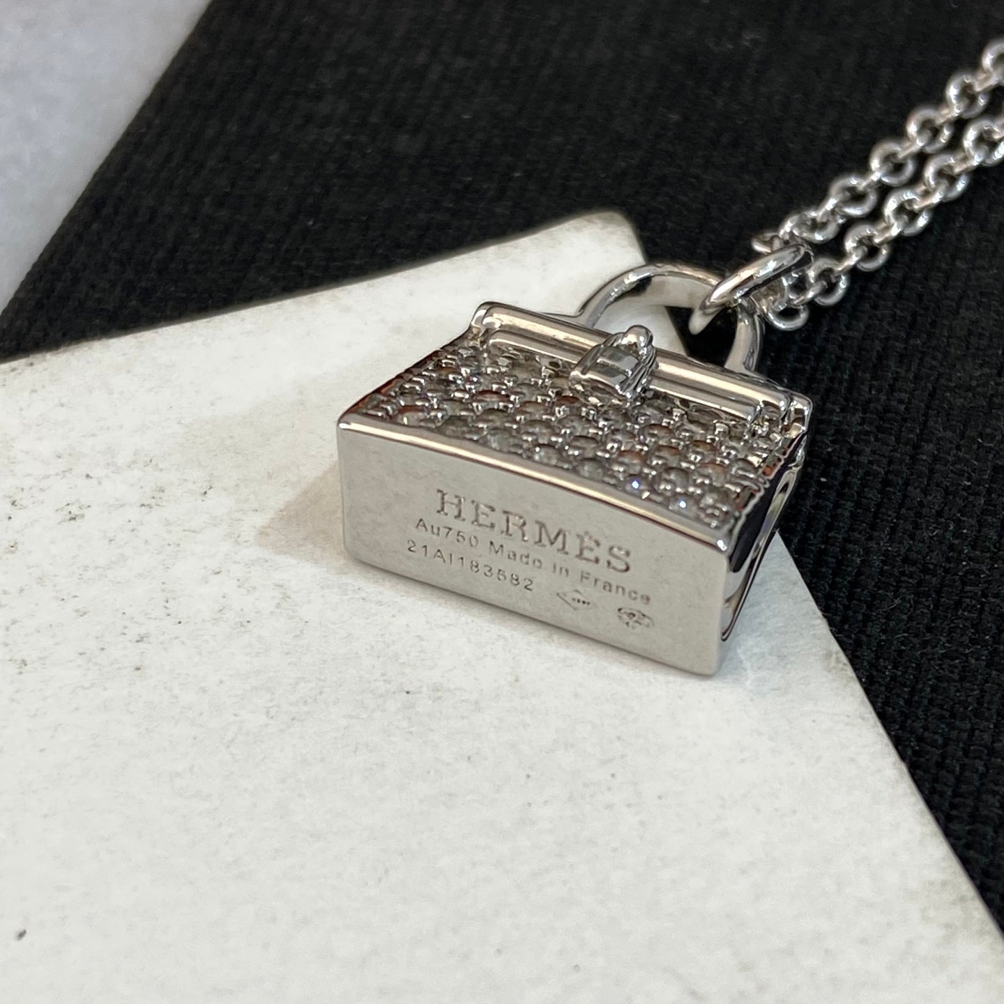 Hermes Kelly Bag Necklace