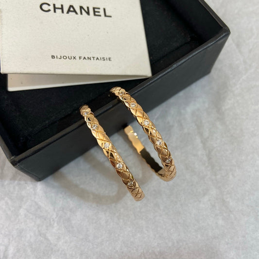 Chanel Coco Crush Earring Hoops