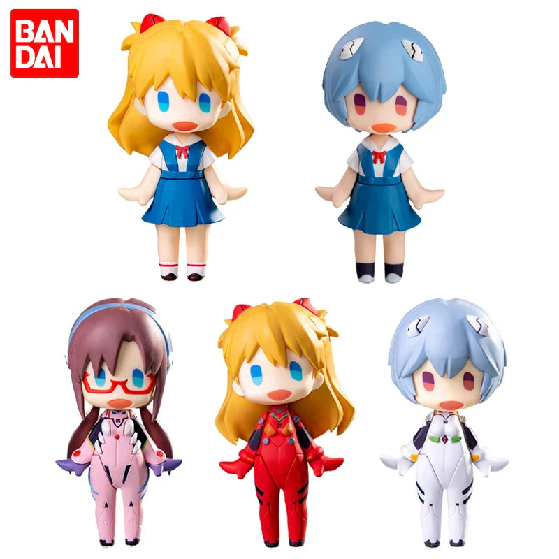Evangelion Ayanami Rei Asuka Shinji Figurine Kawaii