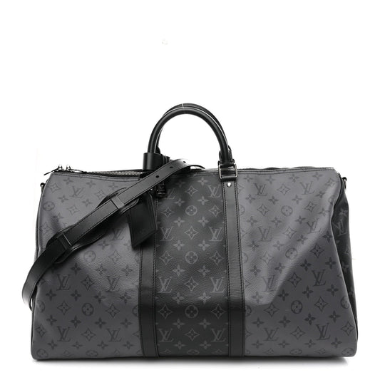 Reverse Monogram Eclipse Keepall Bandouliere 50