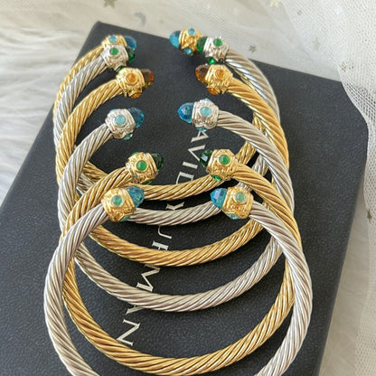 David Yurman Color Diamond Open Bangle