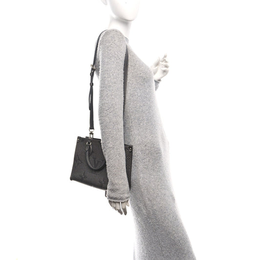 Empreinte Monogram Giant Onthego PM Gun Metal