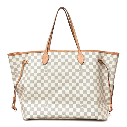 Damier Azur Neo Neverfull GM Rose Ballerine
