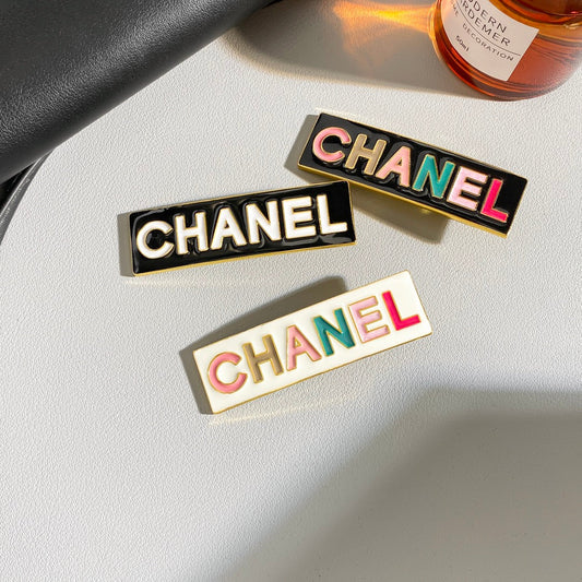 Chanel Colorful Hair Clip(3pcs Total)