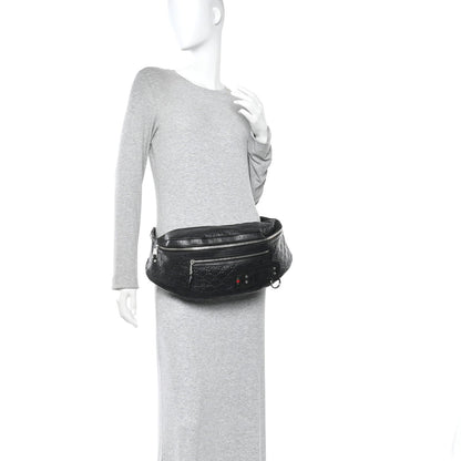 Guccissima Web Belt Bag Black