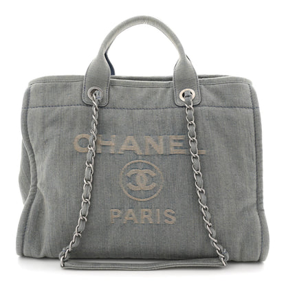 Denim Medium Deauville Tote Light Blue