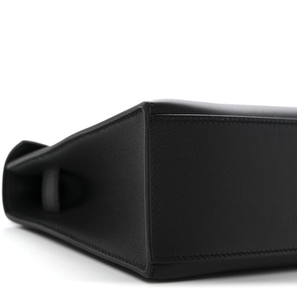 Swift Kelly Pochette Clutch Black