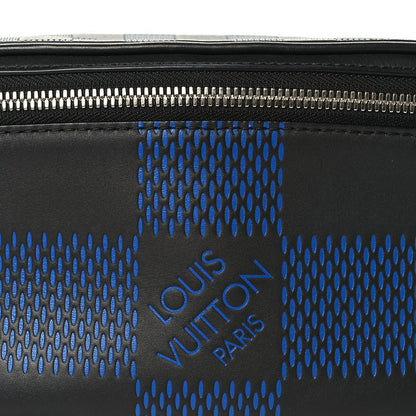 Damier Infini Campus BumBag Navy Black