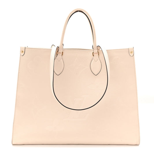 Empreinte Monogram Giant Onthego GM Creme