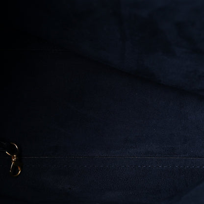 Caviar Small Studded Deauville Tote Navy