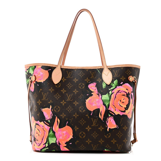 Monogram Roses Neverfull MM