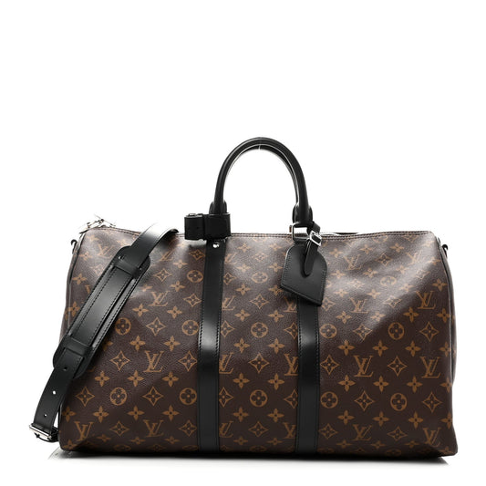 Monogram Macassar Keepall Bandouliere 45