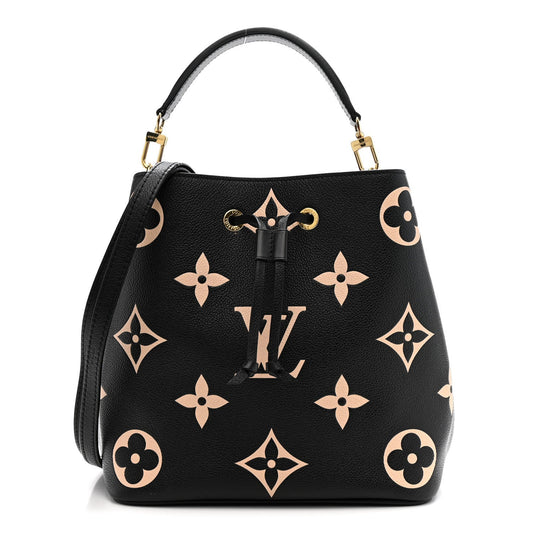 Empreinte Monogram Giant Neonoe MM Black Beige